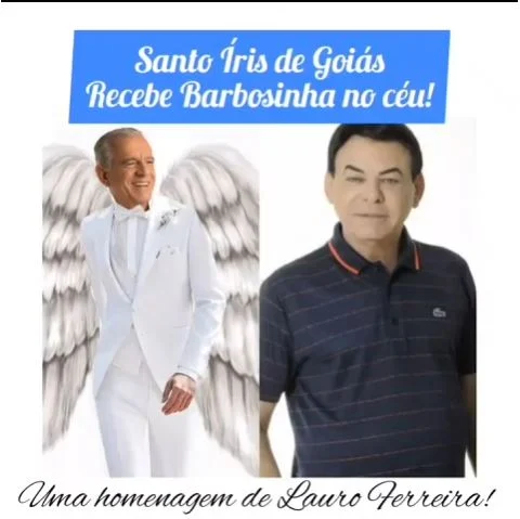 Barbosinha chega ao céu