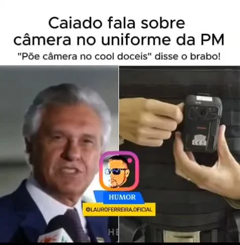 Cameras na polícia não