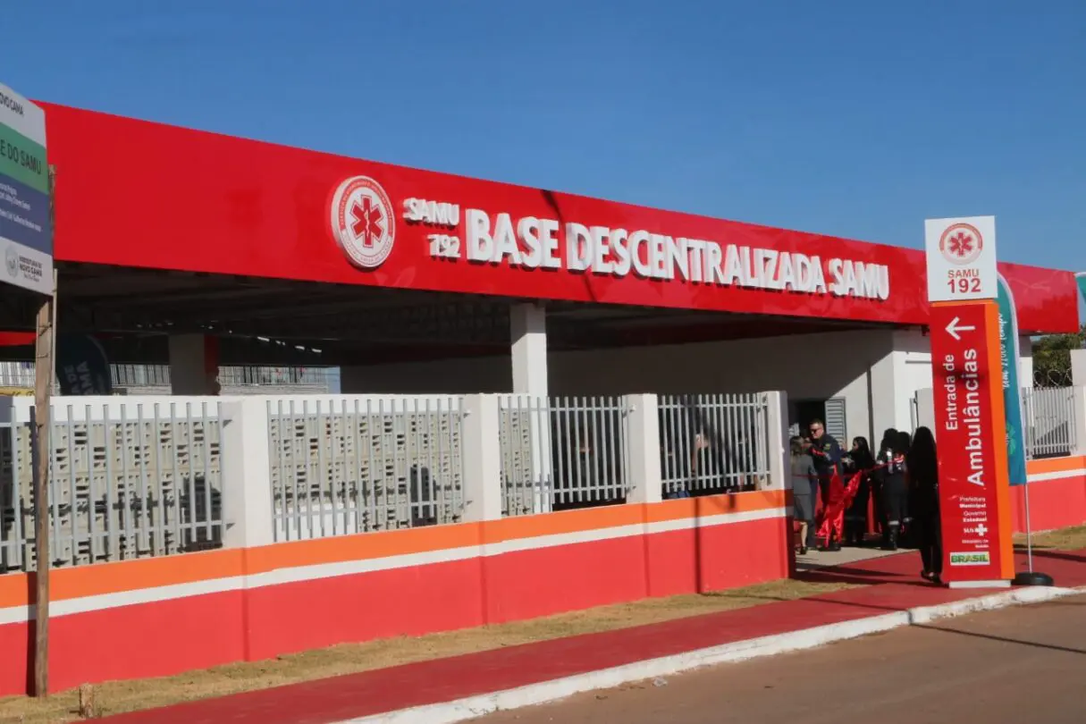 Daniel Vilela inaugura nova base do Samu em Novo Gama