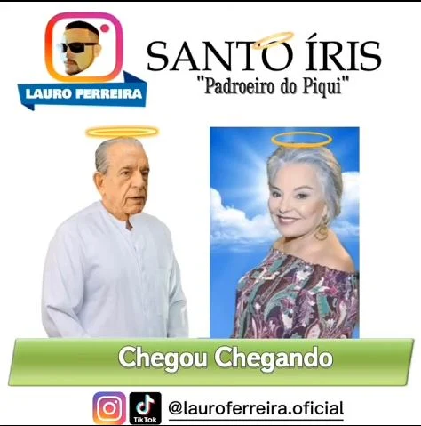 Dona Íris chega no céu