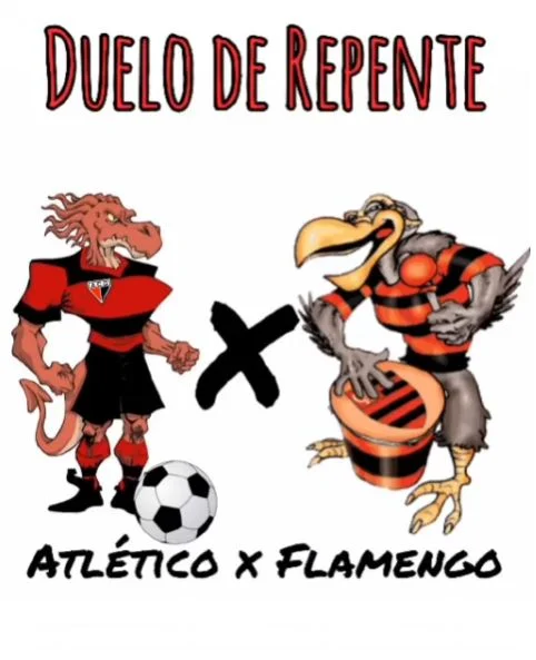 Duelo de Repente – Atlético x Flamengo