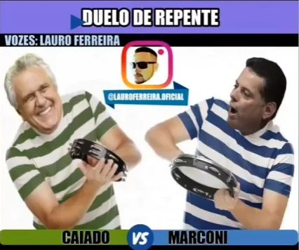 Duelo de Repente Caiado x Marconi 1