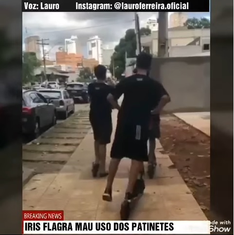 Estragando os Patinetes