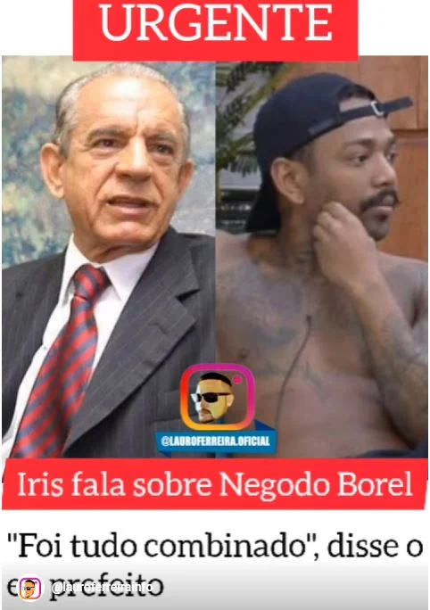 Íris fala sobre Nego do Borel