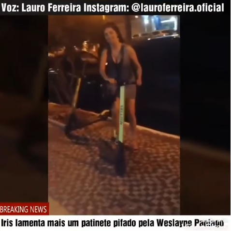 Weslayne ataca novamente