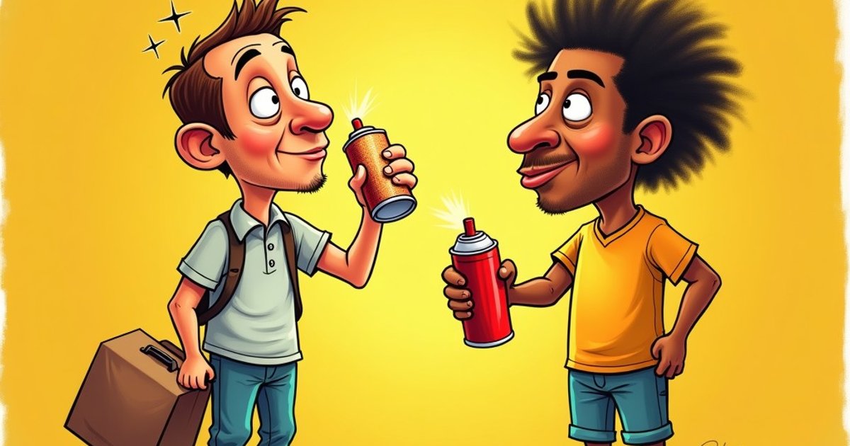 Spray de pimenta na mão, tranquilidade no coração
