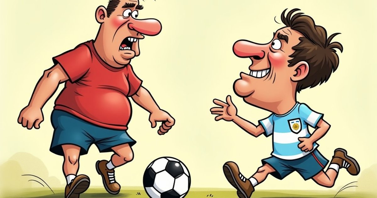 Inglaterra dorme no banko, Argentina acorda no gol!