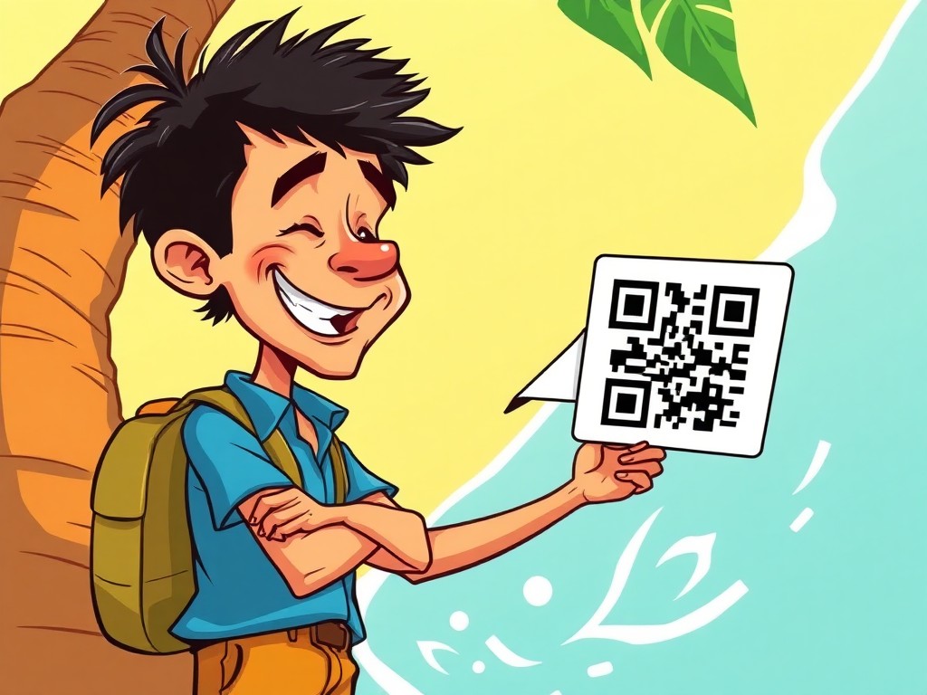 Pamonha 2.0: Goiano encontra QR code e pergunta 'o que é que eu faço com isso, moco?'