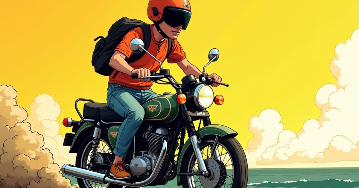 Moto cai, arte some